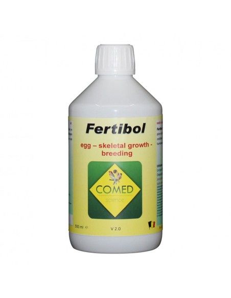 Compuesto vitamínico rico en calcio FERTIBOL BIRD para aves 500 ml